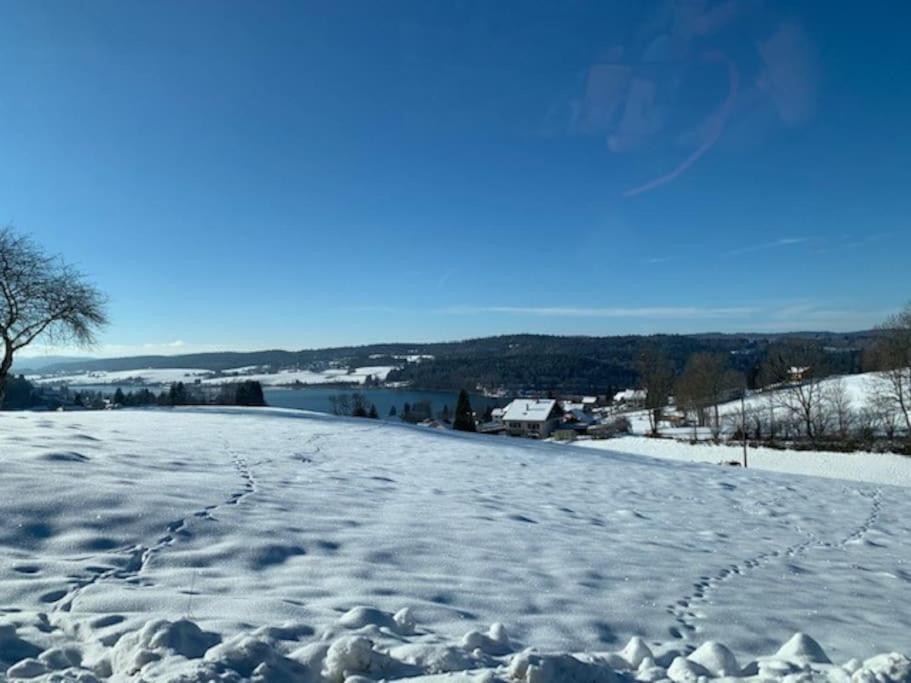 Ancienne Ferme Comtoise 4 Etoiles, 11 Personnes Lac St-Point/Mont D'Or Montperreux Kültér fotó