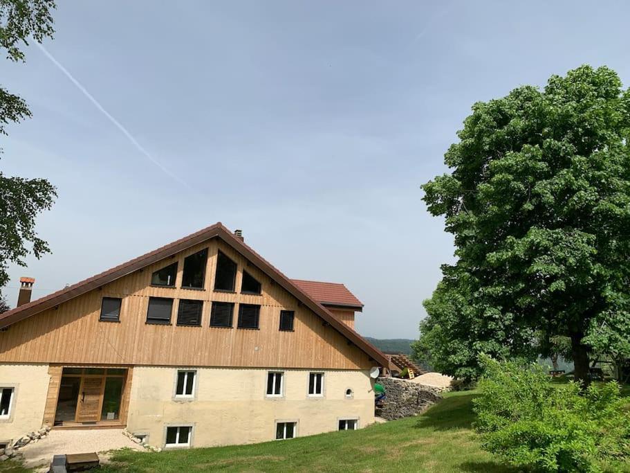Ancienne Ferme Comtoise 4 Etoiles, 11 Personnes Lac St-Point/Mont D'Or Montperreux Kültér fotó