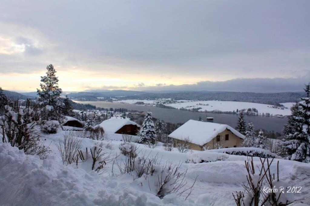 Ancienne Ferme Comtoise 4 Etoiles, 11 Personnes Lac St-Point/Mont D'Or Montperreux Kültér fotó